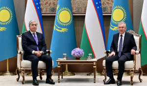 Қазақстан мен Өзбекстан президенттері келіссөз жүргізді
