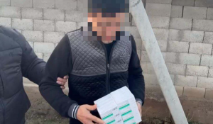 Түркістан облысында тұрғындардан трамадолдың 1 мыңнан астам таблеткасы тәркіленді