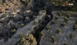 Түркияда жер сілкінісінен кейін үлкен көлемдегі жарық пайда болды - видео