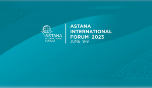 2023 жылғы 8-9 маусым аралығында Елордада Астана Халықаралық форумы өтеді