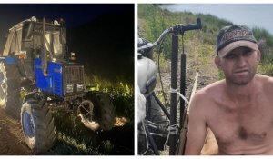 Абай облысындағы өрт: жоғалып кеткен ер адамның тракторы табылды