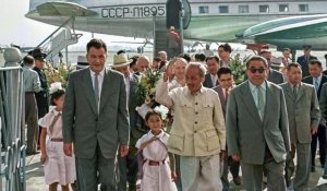 Ақордада Қонаев пен Вьетнам президентінің кездесуінен естелік суреттер жариялады