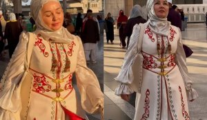 Қажылыққа хиджаб емес, ұлттық киіммен барған Жазира Байырбекова көпшілікті таңғалдырды