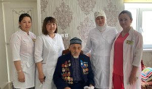 Түркістандық дәрігерлер соғыс ардагерлеріне көмек көрсетті