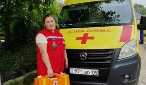 Клиникалық өлімге ұшыраған: Алматы облысында жедел жәрдем қызметкерлері 78 жастағы әжейді аман алып қалды