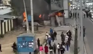 Алматыда «Алтын орда» базары өртенді