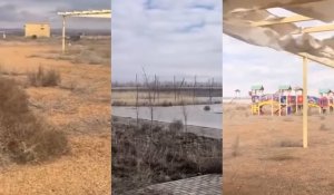 «Шөкеев жағажайы». 9 миллиард теңгеге салынған жағажайдың жағдайы елді шошытты
