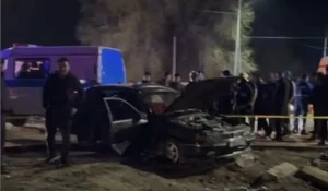 Жаркентте жол апатынан бір адам көз жұмып, бес адам зардап шекті