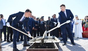 Қызылордада «Достық үйінің» жаңа ғимаратының іргетасы қаланды