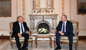 Назарбаев Путинмен жолығу үшін Кремльге барды