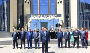 Қазанғап атындағы Қызылорда музыкалық жоғары колледжінің жаңа ғимараты табысталды