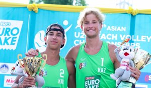 Тарихи алтын: қазақстандық спортшылар жағажай волейболынан Азия чемпионы атанды