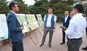 Дархан Сатыбалды «Атакент» кешенін жаңғырту жобасымен танысты