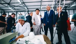 Ұлытау облысында респиратор шығаратын зауыт ашылды