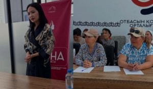 Түркістан: «Айна» жобасы осал топтағы әйелдердің психологиялық әл-ауқатын арттыруда
