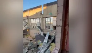 Құлсарыдағы жаңа мектептің төбесі опырылып түсті