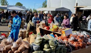 Астанада Ақтөбе облысының ауыл шаруашылығы жәрмеңкесі өтуде