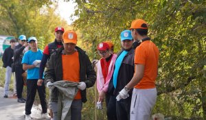 Өскеменде Дүниежүзілік тазалық күні өтті
