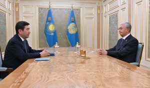 Тоқаев Мәжіліс Төрағасы Ерлан Қошановты қабылдады