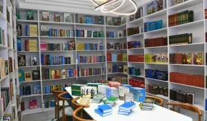 Мереке мазмұнын кітапхана ашады