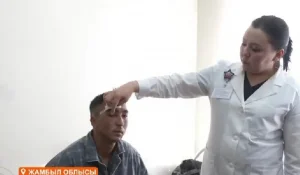 Жамбыл облысында әскери қызметкер ант қабылдау кезінде көз жанарынан айырылды