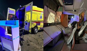 Алматыда жедел жәрдем көлігі апатқа ұшырап, 23 жастағы фельдшер қаза тапты