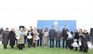 Қызылорда облысында тұрғындарға жаңа баспананың кілті табысталды