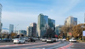 Жаңбырдан кейін Алматының ауасы айтарлықтай тазарып қалды