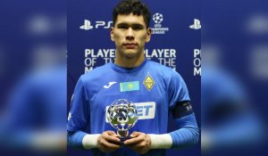 «Қайрат» қақпашысы Анарбеков «Олимпиакосқа» қарсы ойында үздік ойыншы атанды