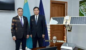 ҚазҰУ мен СБПУ-дың бірлескен ғарыштық жобасы іске асырылды