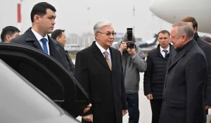 Президент Санкт-Петербург қаласына барды