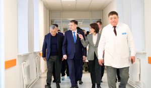 Риддер қаласында көпсалалы аурухана кешенінің құрылысы аяқталды