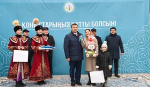 Қызылордалықтар Жаңа жыл қарсаңында жаңа пәтер кілтін алды