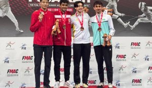 Күміс пен қола: алматылық семсерлесушілер жасөспірімдер арасындағы әлем кубогында жүлдегер атанды