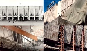 «45 миллиард жоқ»: Алматыдағы Мұхтар Әуезов атындағы театрды жөндеу жұмыстары тоқтап тұр ма?