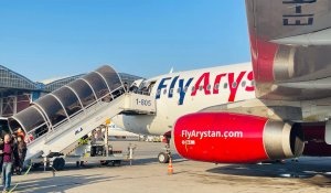 FlyArystan ұшағы Атырау әуежайында ұшу-қону жолағынан шығып кетті