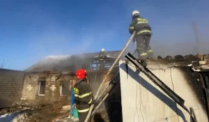 Павлодар облысында өрттен екі бала көз жұмды