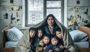 Қазақстандағы жетімдер мен көпбалалы аналардың күйі: Айыртау ауданындағы көк басқан, сыз үйдегі жанайқай