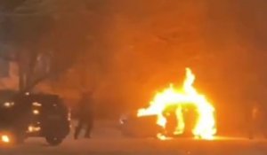 Семейде зейнеткер полиция қызметкерлеріне тиесілі екі көлікті өртеп жіберді