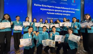 Жамбылдық өрендер республикалық ғылыми жобалар конкурсында жеңімпаз атанды