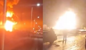 Ақтөбе қаласында жанармай бекетінде газ жарылып, алапат өрт болды