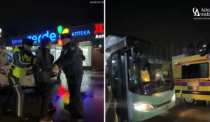 Таразда мас жолаушы автобус жүргізушісіне пышақ салды