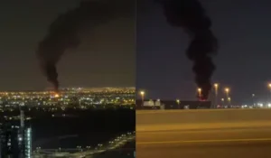 Дубай әуежайына үшінші мәрте шабуыл жасалып, өрт шықты