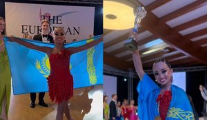 Қазақтың биші қызы Еуропа төрінде топ жарып, алтын жүлдені жеңіп алды