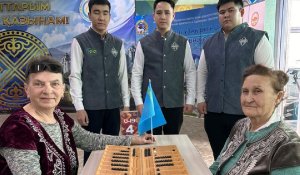 Алматыда ардагерлер арасында тоғызқұмалақтан турнир өтті