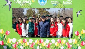 Жаңару күні: Жетісуда бұлақтың көзі ашылып, мыңдаған ағаш егілді