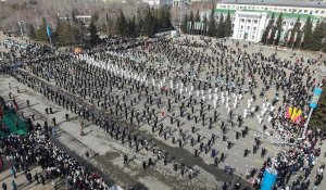 Көкшетаулықтар «Қара жорға» биі мен «бес асық» ойынынан Қазақстан рекордтар кітабына енді