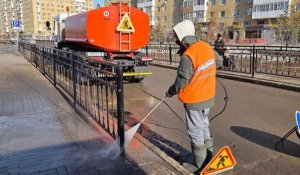 Астанада көктемгі жалпы тазалық жұмысы жүріп жатыр