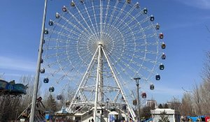 Астанадағы шолу дөңгелегінде өрт шықты