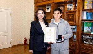 Дастан Сәтпаев «Дарын» мемлекеттік жастар сыйлығын алды
